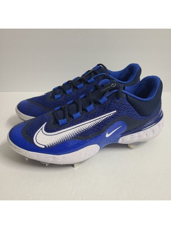 NEW Nike Alpha Huarache Elite 4 Low Metal Baseball Cleats DR6851-414 Size 13 main image 5